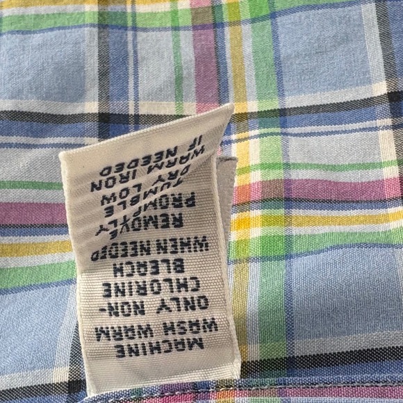 Ralph Lauren Mens XLT Tall Classic Fit Multicolor Plaid Button Down Shirt - Picture 5 of 6